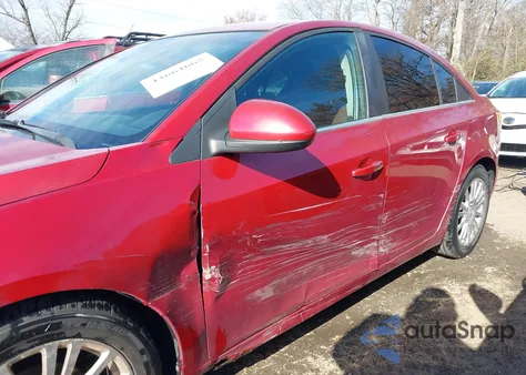 2016 Chevrolet Sonic Lt Auto из США, поврежденный, VIN 1G1JC5SH5G4130802